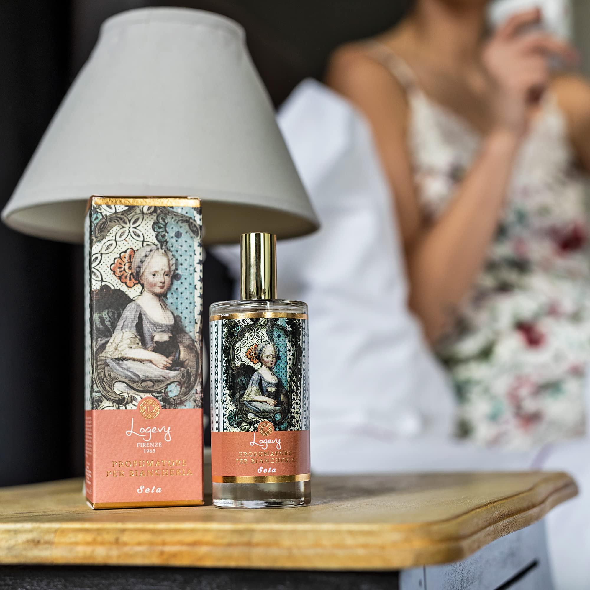 Amazon.com: Logevy Firenze 1965 Seta – Linen Fragrance Spray for